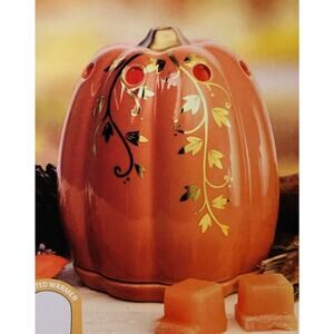 Oak & Rye Full Size Wax Warmer Caramel Pumpkin Inverted Warmer NIB